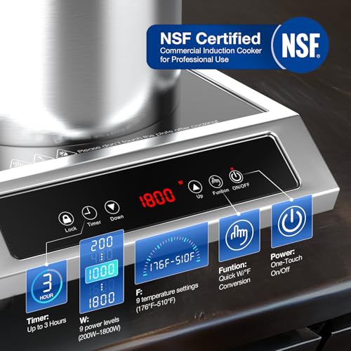 Single Burner Induction Cooktop