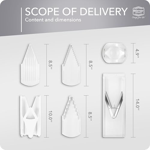 Mandoline Food Slicer Börner V3 (Standard / White)