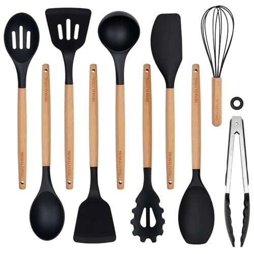Silicone Kitchen Cooking Utensils Set