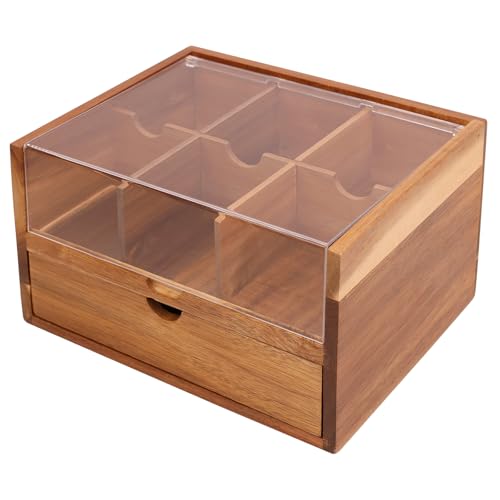 6 Compartments Tea Bag Organizer by HTB