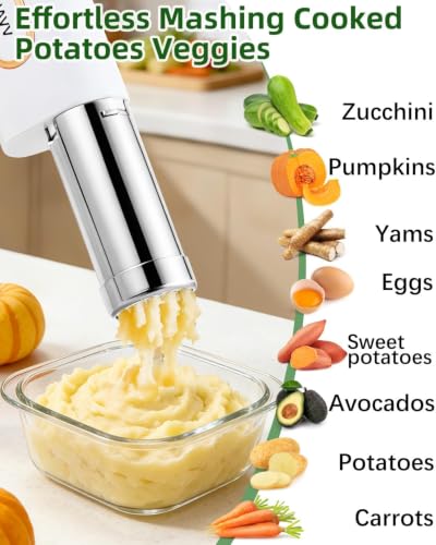 Electric Pasta Maker Machine (White / 5-IN-1)