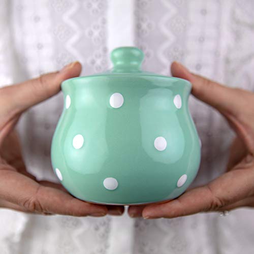 City to Cottage Ceramic Sugar Bowl with Lid