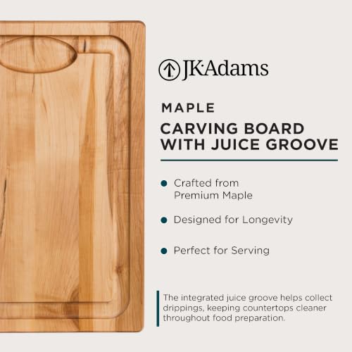 Farmhouse Maple Carving Board (20" x 14" x 3/4")