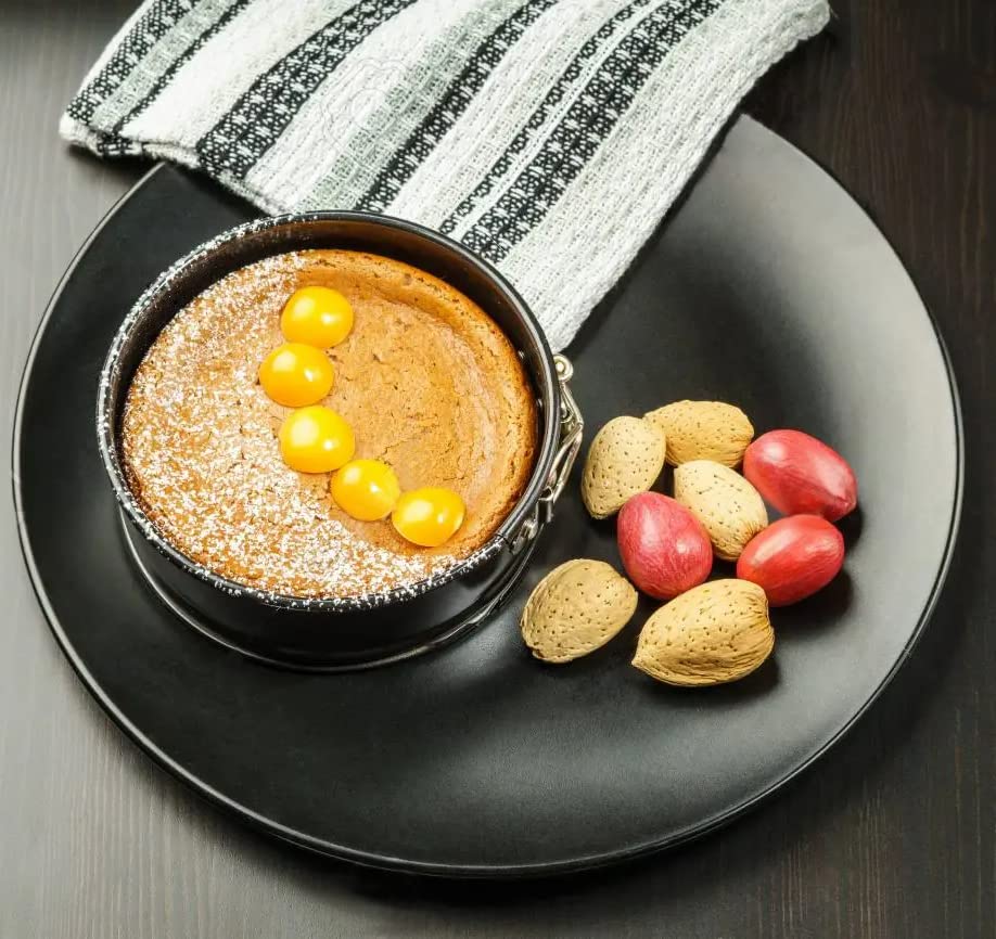 4 Inch Springform Pan Mini Baking Mold Round Leakproof Nonstick Removable Bottom Bakeware for Mini Cheesecakes