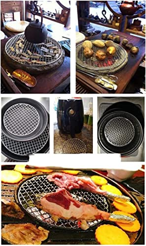 Cooling Barbecue Rack Carbon Baking Net Grill Pan Grate with Legs