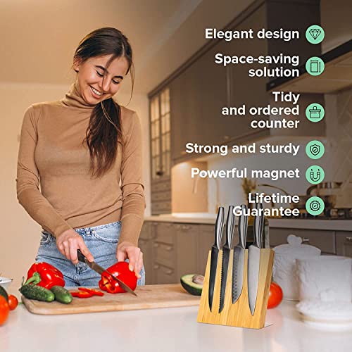 Magnetic Knife Holder with display stand