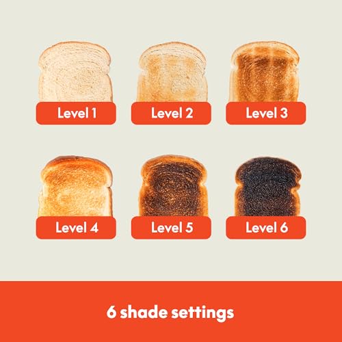 Toaster 6 Setting Shade Control w Reheat