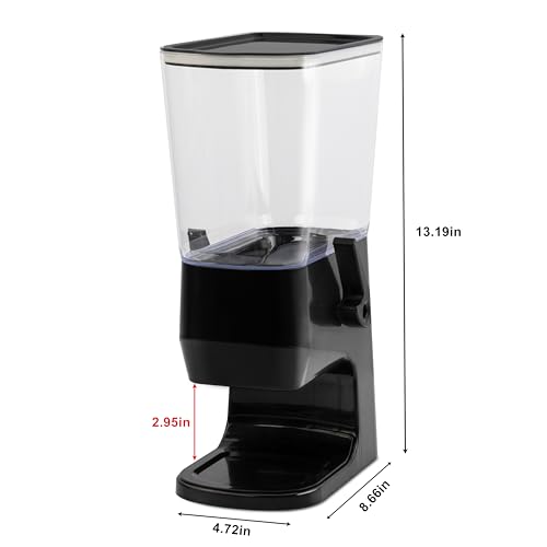 Cereal Dispenser Countertop with Lids