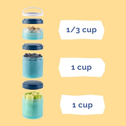 Stackable Snack Containers for Kids and Toddlers