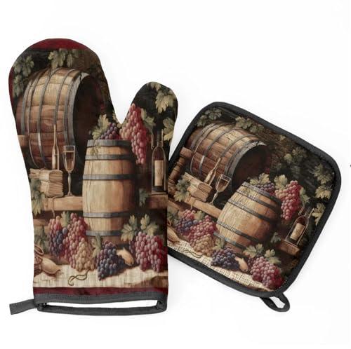 Oven Mitts and Pot Holders Sets