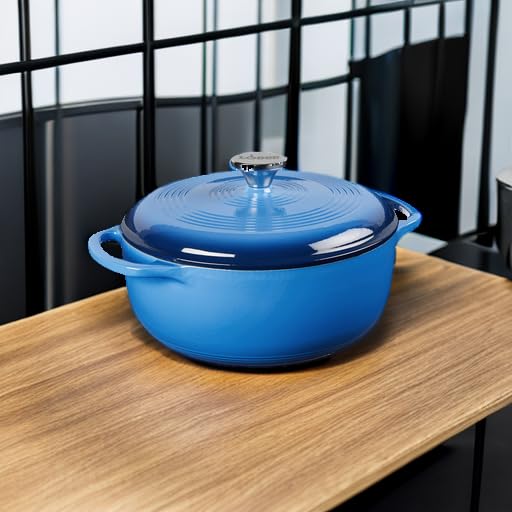 Essential Enamel Cast Iron Dutch Oven with Lid