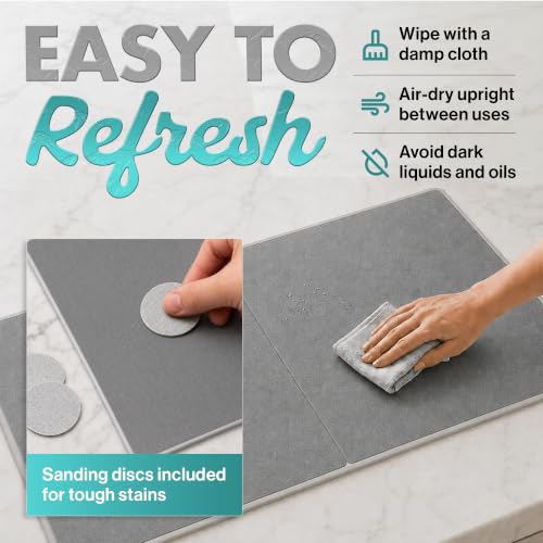 Stone Drying Mat for Kitchen Counter