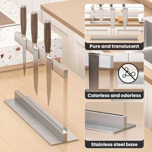 Magnetic Knife Block Double Sided Magnetic Knife Holder