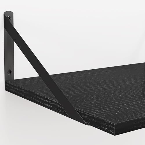 12 Inch Deep Floating Shelves with Bracket