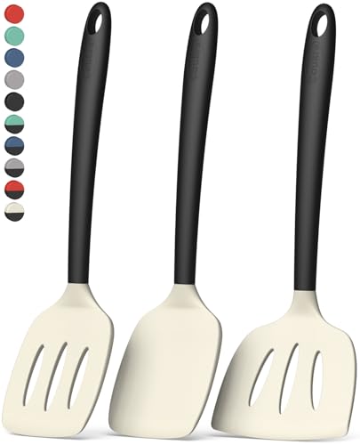 3 Pack Silicone Spatula Set