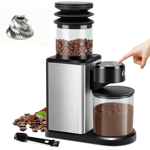 Electric Coffee Grinder for Home (Light Black)