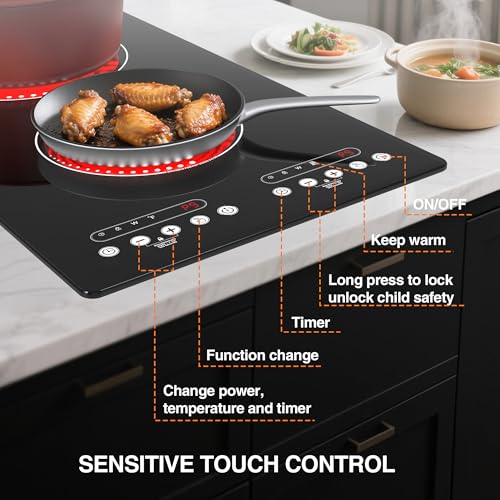Electric Cooktop 2 Burner