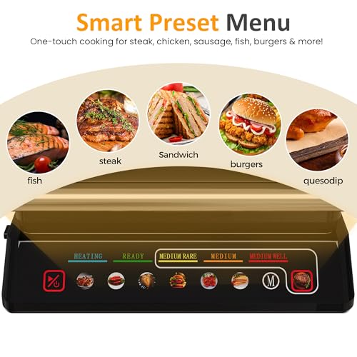 Electric Panini Press Griddle