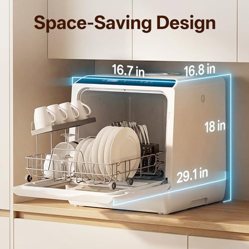 NOVETE Portable Countertop Dishwashers
