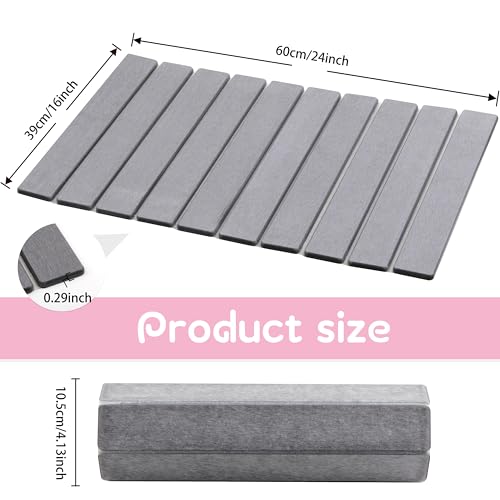Quick Dry Collapsible Dish Drying Mat