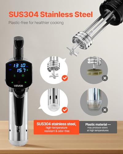 Sous Vide Precision Cooker (3.03 x 3.39 x 15.2 inch / 77 x 86 x 386 mm / Clamp Design)