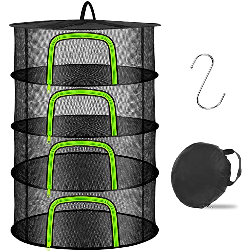 Herb Drying Rack Hanging Mesh Dry Net Basket for Herbs Plants Flower Vegetables Spices Fish Food
