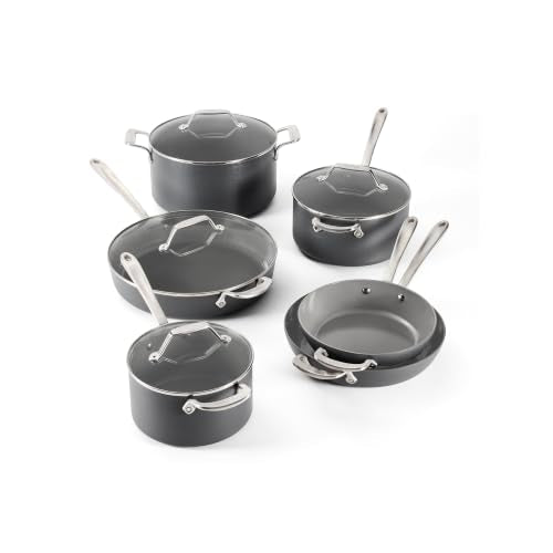 HA1® Ceramic Nonstick (10-Piece Cookware Set)