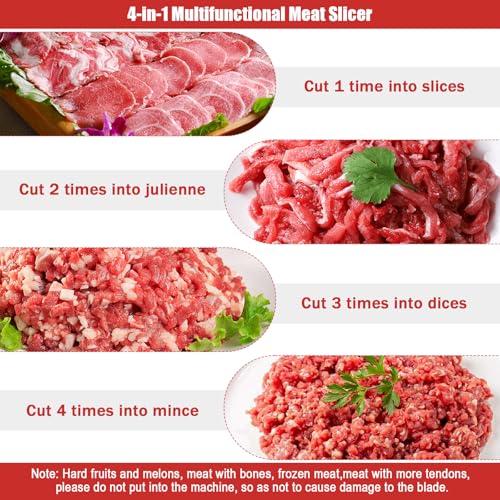 Meat Cutter Machine (Red / 5MM)