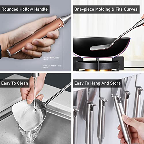 304 Stainless Steel Cooking Utensils Set