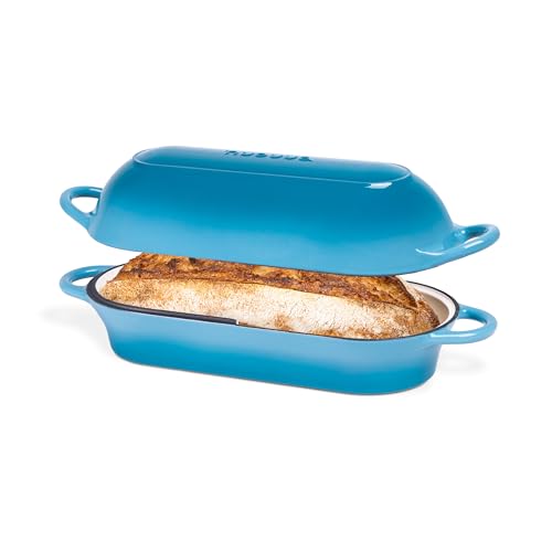 Enamelled Cast Iron Bread Loaf Pot
