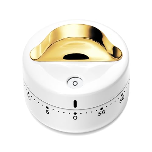 Mechanical Kitchen Timer (White)