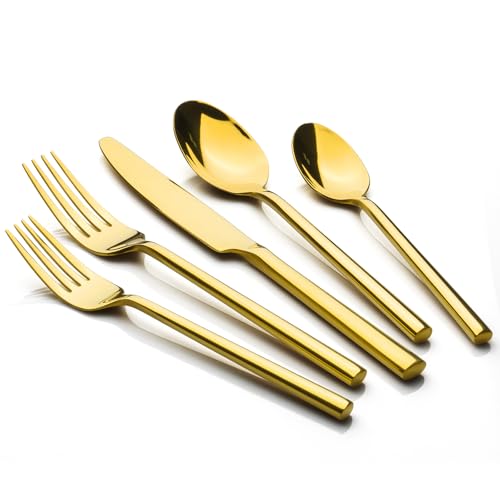 Forged Silverware Set Stainless Steel Flatware Set Cutlery Set