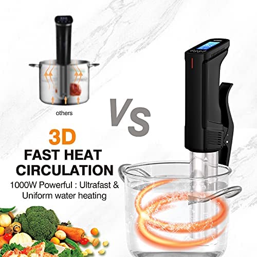 WIFI Sous Vide Cooker Bundle with Vacuum Sealer Machine