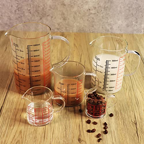 Glass Measuring Cup Set