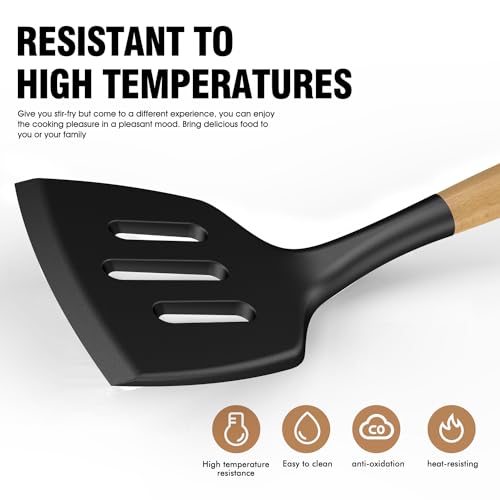 14 Pcs Silicone Cooking Utensils Kitchen Utensil Set