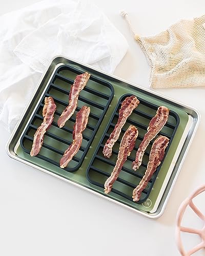 Silicone Roasting Rack Pan