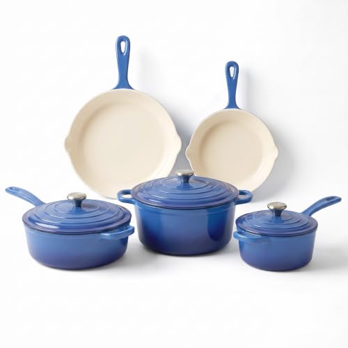 Enameled Cast Iron Cookware Set