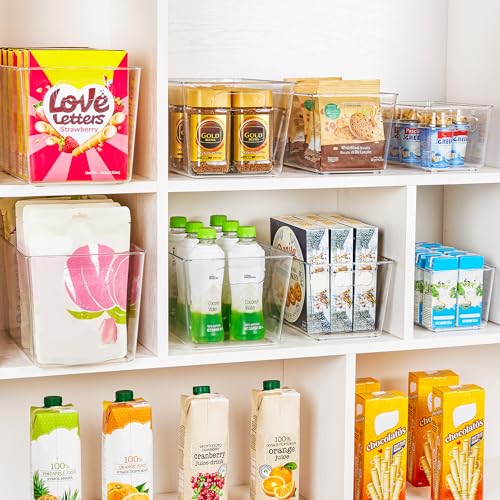 Clear Plastic Storage Bins