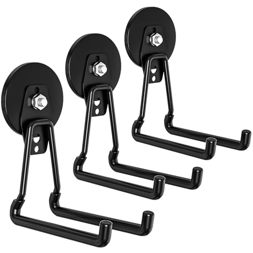 Heavy Duty Storage Magnetic Utility Hooks Large Garage Magnet Hooks with Anti