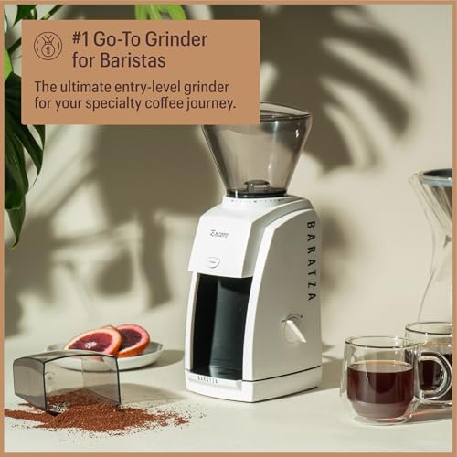 Encore Coffee Grinder ZCG484WHT (White / 5.12 x 5.91 x 13.39 inches (Pack of 1))