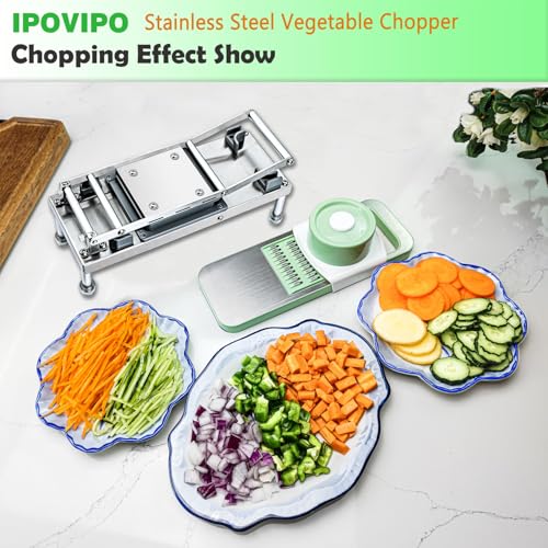 Vegetable Chopper Veggie Cutter Onion Food Potato Dicer with Container (8 Blade)