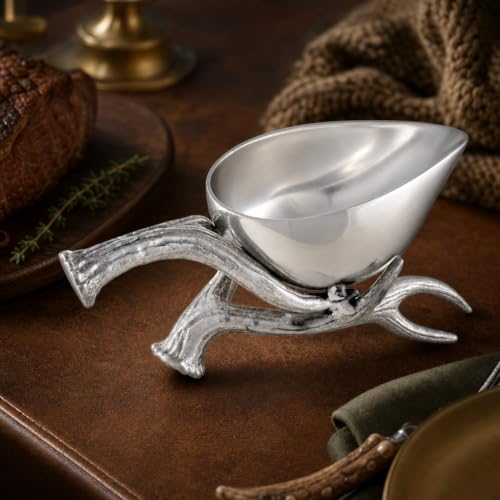 Antler Gravy Boat