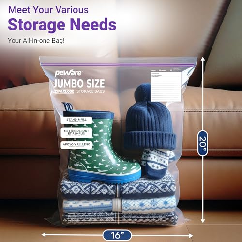 3XLarge Zipper Lock Storage Bag