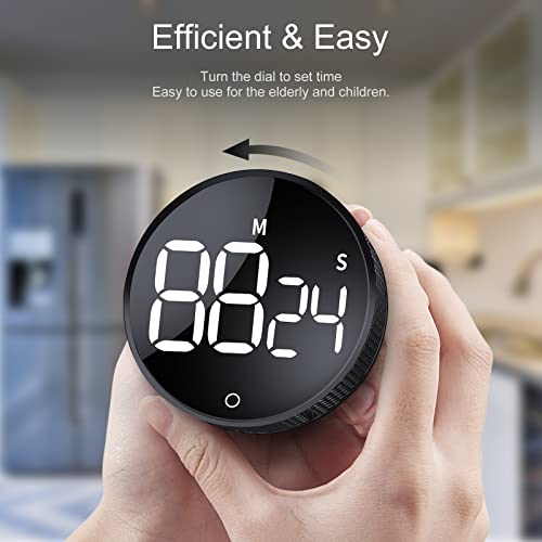 Digital Kitchen Timers (Black)