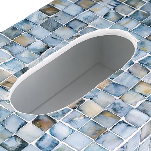 Handmade Mother of Pearl Tissue Box