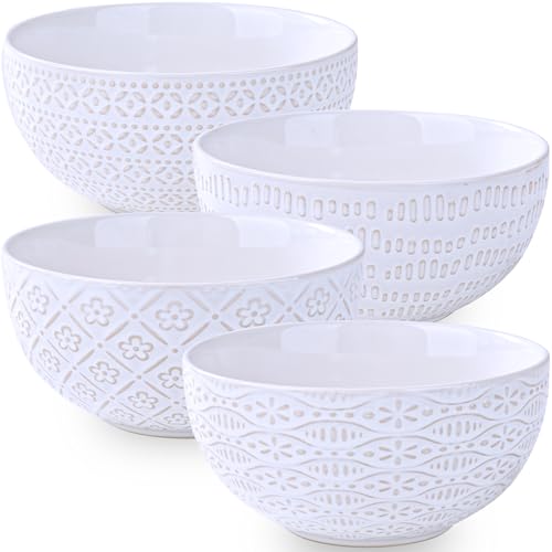 Large Cereal Bowls Set of 4