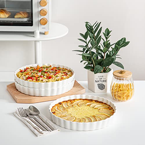 Porcelain Pie Pan 10 Inch Pie Plate
