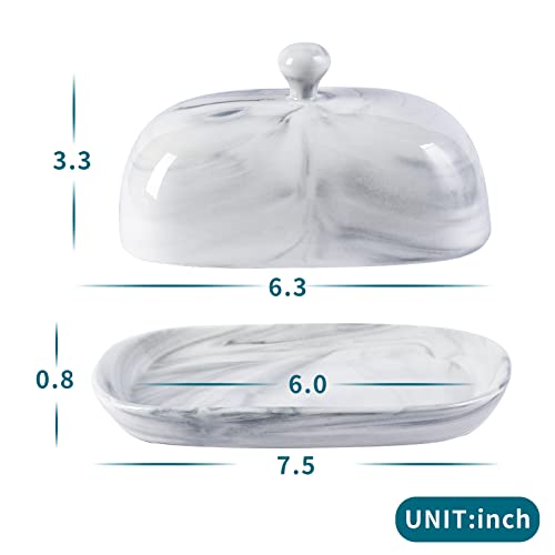 Sand Matte Butter Dish