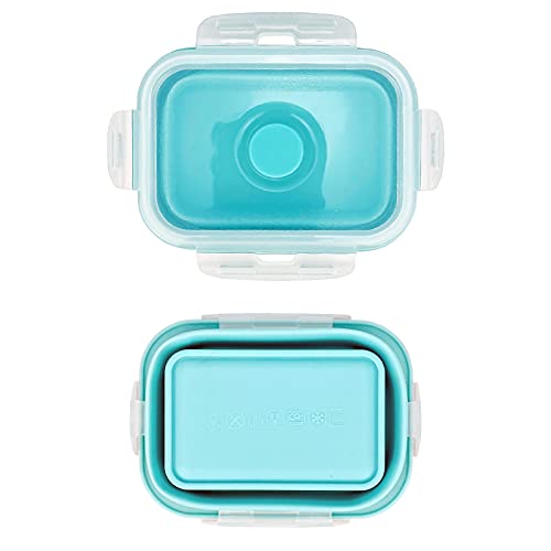 3piece Collapsible Food Storage Containers with Lids