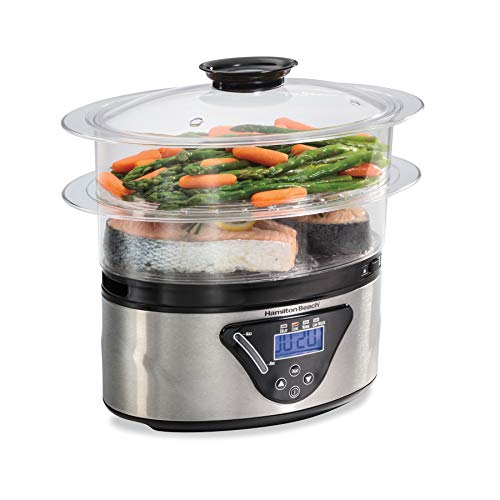 Red) 5.5-Quart Digital Steamer